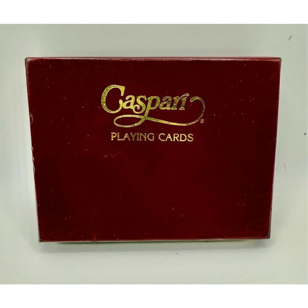 Caspari “Isabelles Garden” Floral Playing Card Decks in Box / Double Card Decks